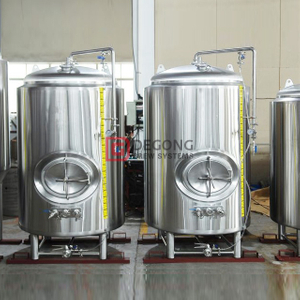 7BBL Vertical Dimple Jacket Beer Maturing Vessels / Beer Serving Tank in Pub