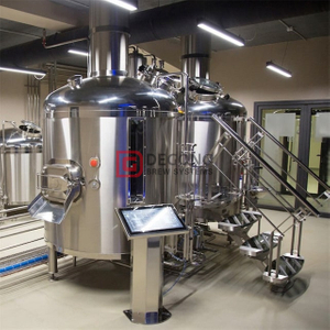 10HL bryggeriutrustning CE-certifiering tillhandahöll ölbryggningsmaskiner av rostfritt stål till salu