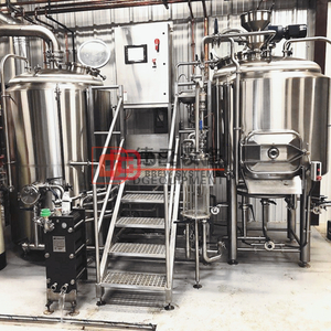 hantverk nyckelfärdig rostfritt stål 1BBL-20BBL ölbryggningsutrustning som används i ölbar för bryggerirestaurang till salu